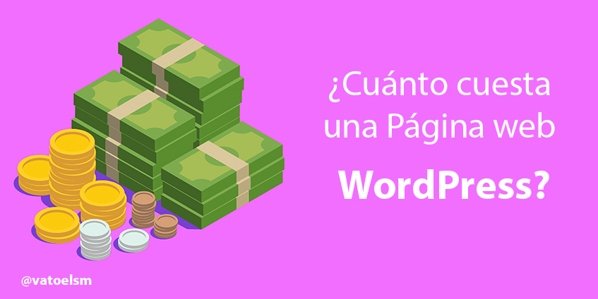 cuanto cuesta una web wordpress