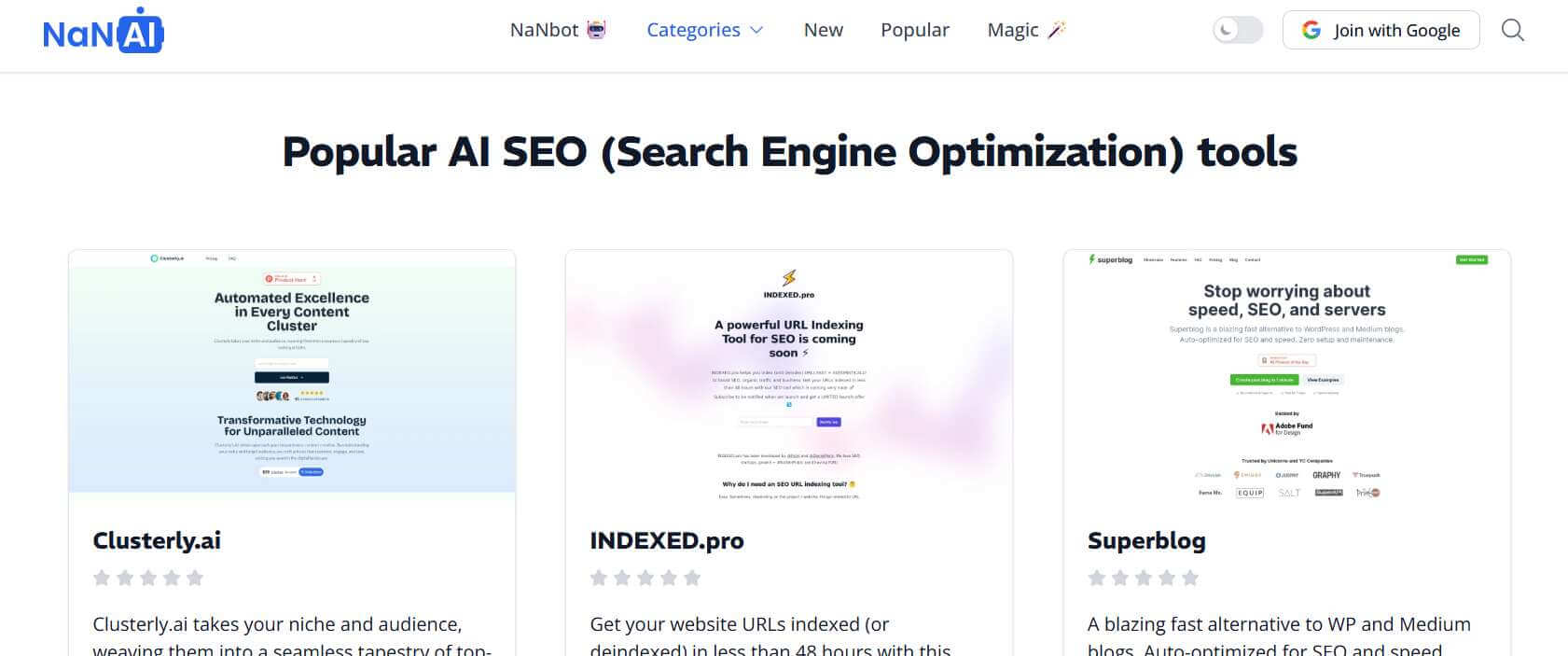 herramientas de IA para SEO